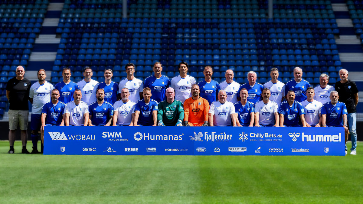 Teamfoto 1. FC Magdeburg